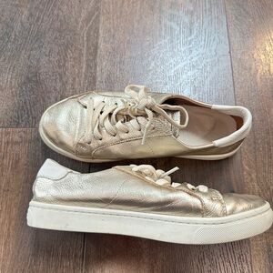 Soludos Gold Women's Sneakers